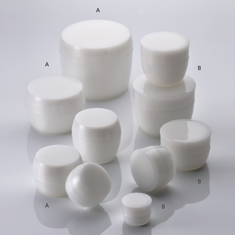 QS圓弧形斜弧形-雙層射出霜瓶