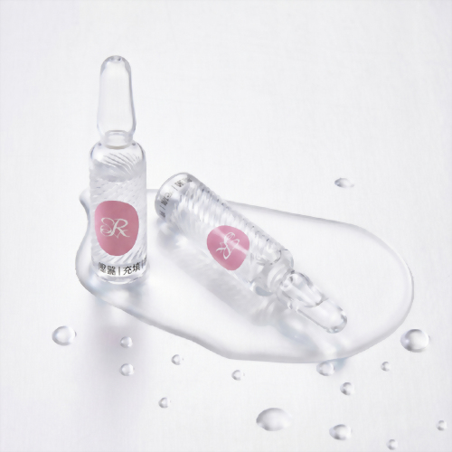可折式安瓶 PETG logo設計及瓶身浮凸紋理