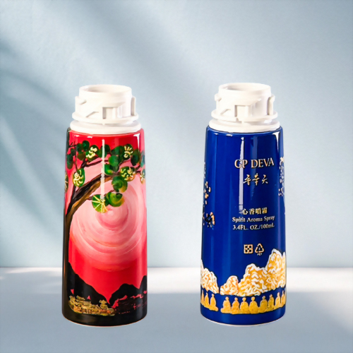 荷蘭續壓噴瓶 360無縫印刷 油彩作品