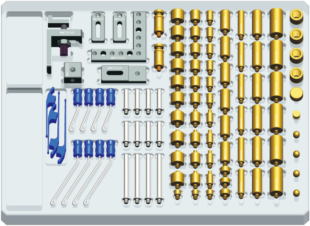 全閎彈性夾具系列固件B套裝105件(M4)