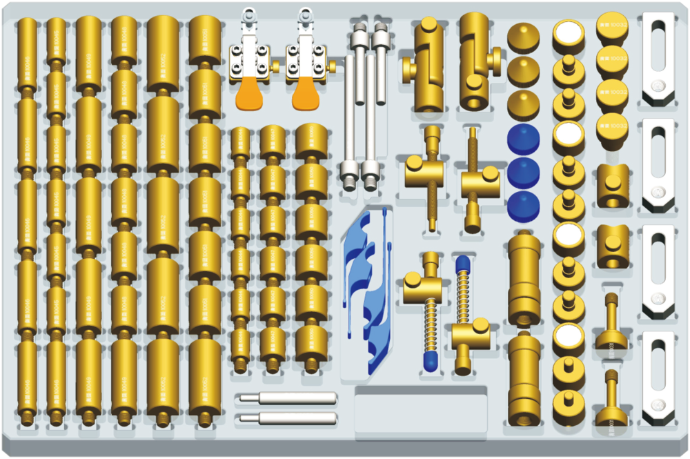 全閎夾具系列B套裝:106件 (M8固件)