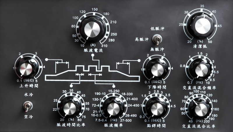 全功能脈波交直流變頻式氬焊機