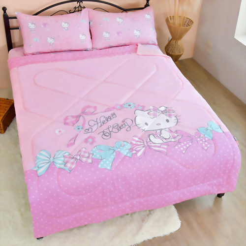 H&H X Hello Kitty 麥卡MICAX冰舒涼感被墊組