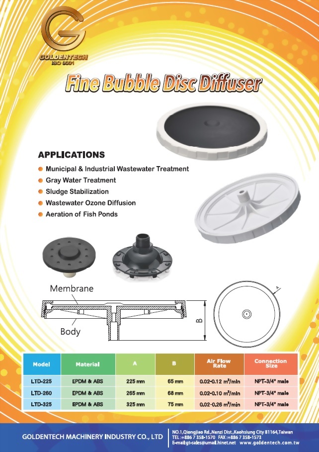 Coarse Bubble Disc Diffuser