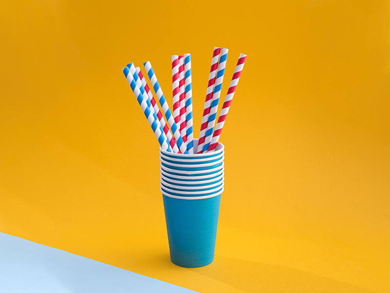 Cup & Straw