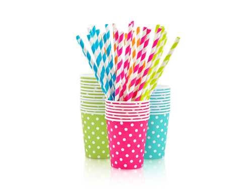 Cup & Straw