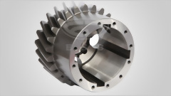 汽車零件/差數器本体/車銑複合件+精密研磨