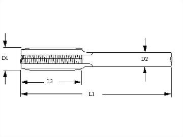 NPSM,NPSF,NPSH,NPSL,NPSH,NPSI,Pipe Thread,Straight Flutes Taps,Welded Carbide
