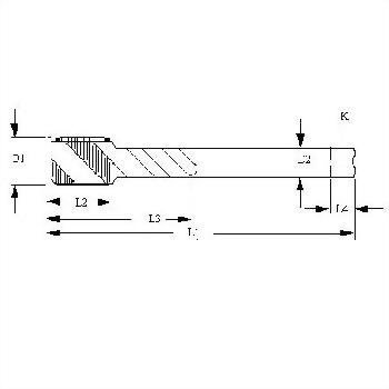 TW_ACME_STUB_American thread _full carbide spiral taps
