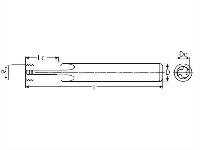 Thread Mills-Straight Flutes-3 teeth cutter