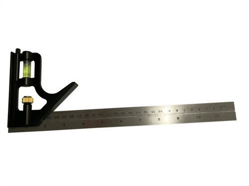 Combination Square w/Stainless Steel Ruler