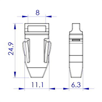 ji-horng-plastic-badge-holder-side-release-lanyard-buckle-S13