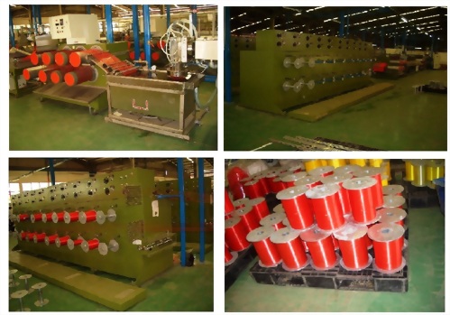 75mm extrusion line for ropes installed in Colombia