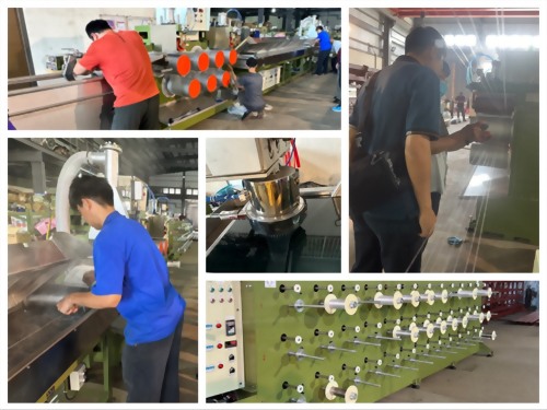 75mm extrusion line in Vietnam