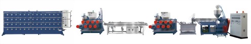 PP/PE rope and danline extrusion line