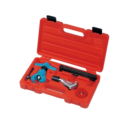 ECCENTRIC CONE TYPE FLARING TOOL WITH TUBE CUTTER