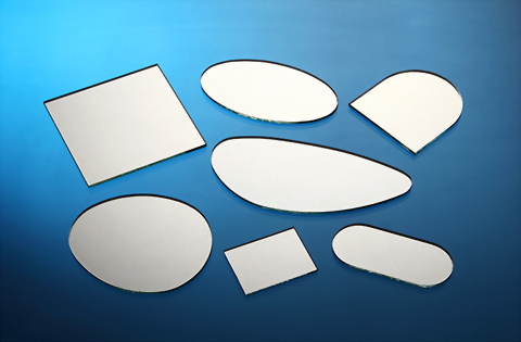 化妝鏡、異型切割