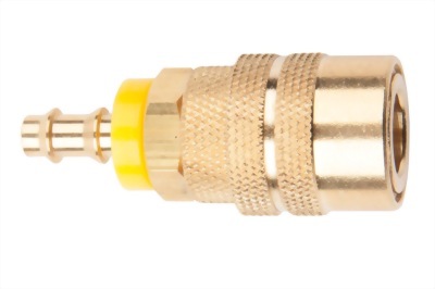 MILTON / INDUSTRIAL TYPE 1/4” BODY BRASS COUPLER - for Hose Type