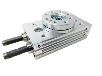 SMC MSQB50A Pneumatic Rotary Table Cylinder Pinion Style.