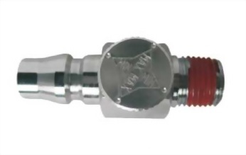 1/4" Air Flow Valve With Japanese Type Plug (Male) 1/4" Air Flow Valve With Japanese Type Plug (Male)