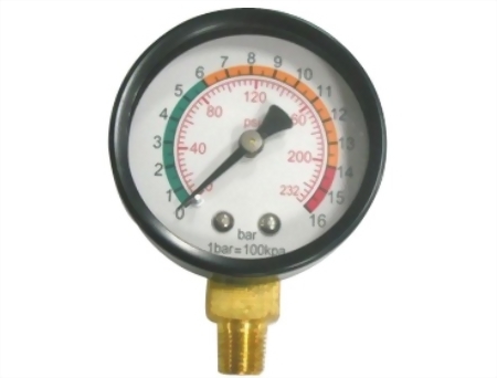 2"三色壓力錶 (16Bar) 2"三色壓力錶 (16Bar)