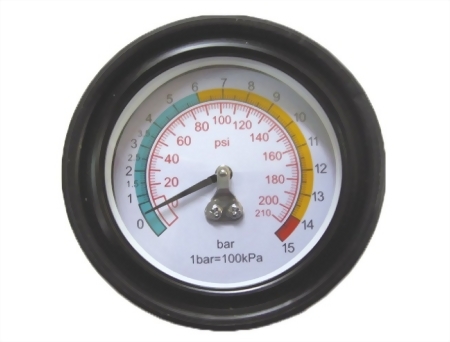 3.5"壓力錶 (15Bar) 3.5"壓力錶 (15Bar)