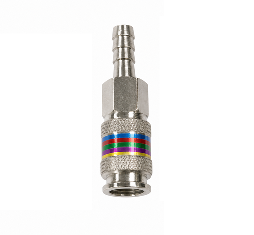 5 in 1 Hose Barb end Universal Quick-Connect Coupler