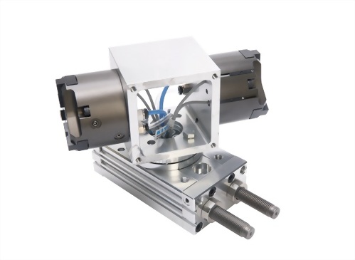 旋转气缸 圆形夹爪 - 3指型