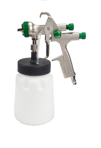 Suction Flow Cup Spray Gun / HVLP 1000c.c. Paint Cup