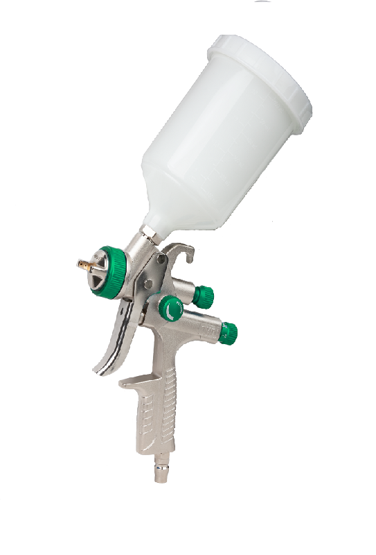 Gravity Flow Cup Spray Guns / HVLP 600c.c. Paint Cup