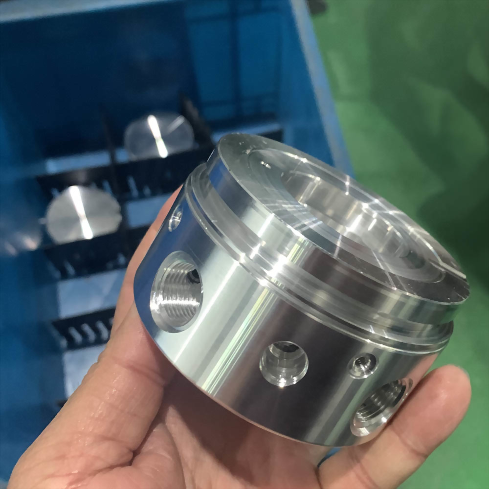 Customer actual finished product demonstration