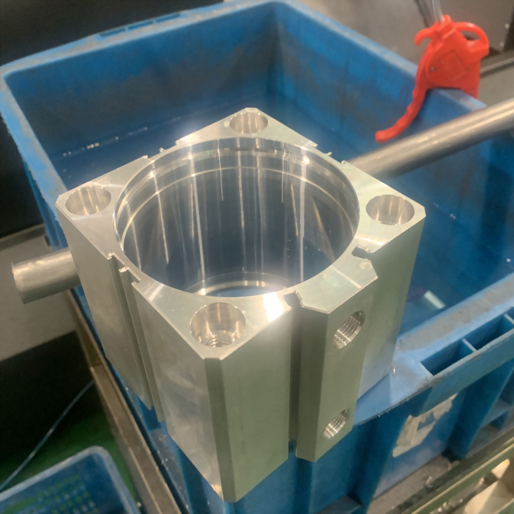 Customer actual finished product demonstration