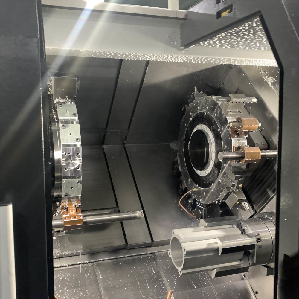 Customer actual finished product demonstration