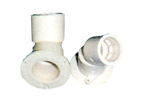 PVC flat 90 degree connector, fitting,connector,fitting,conduit fitting,shenfang
