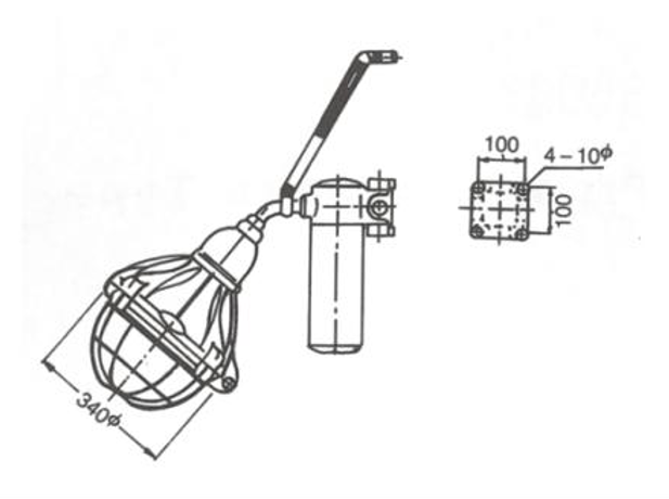 NL4 (d2G4) - SFE型耐压防爆照明灯具