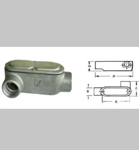 LR TYPE - CONDUIT OUTLET BOXES