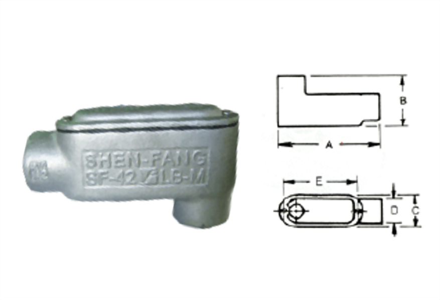 LB型 - 電管穿線匣(安全增防爆)
