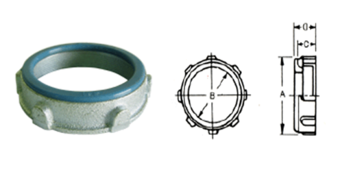 BUI INSULATED BUSHINGS - CONDUIT FITTINGS