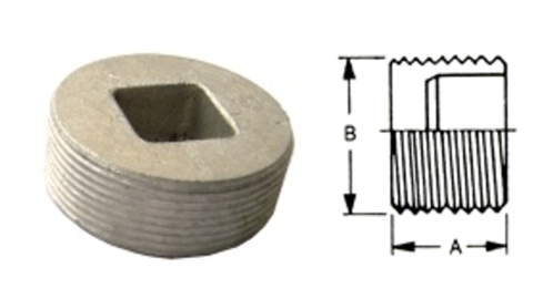 PLUGS(RECESSED) - CONDUIT FITTINGS