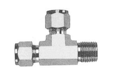 MALE RUN TEE (includes body, nut and ferrule)