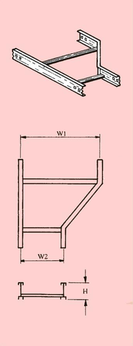 RIGHT HAND REDUCER - CABLE TRAYS
