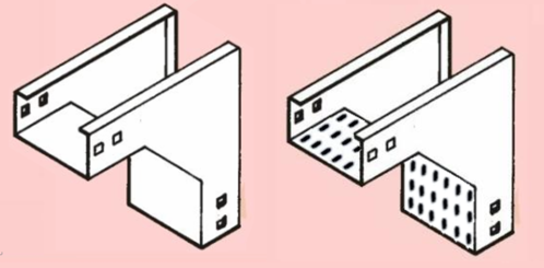 OUTSIDE VERTICAL ELBOW - CABLE DUCT