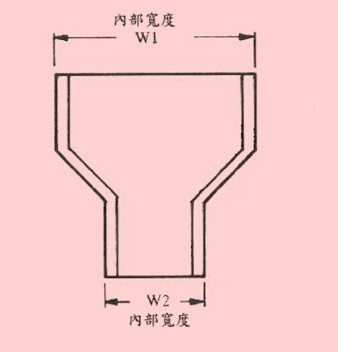 BOTH SIDES REDUCER - CABLE DUCT