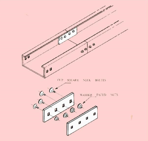 STRAIGHT CONNECTOR - CABLE DUCT