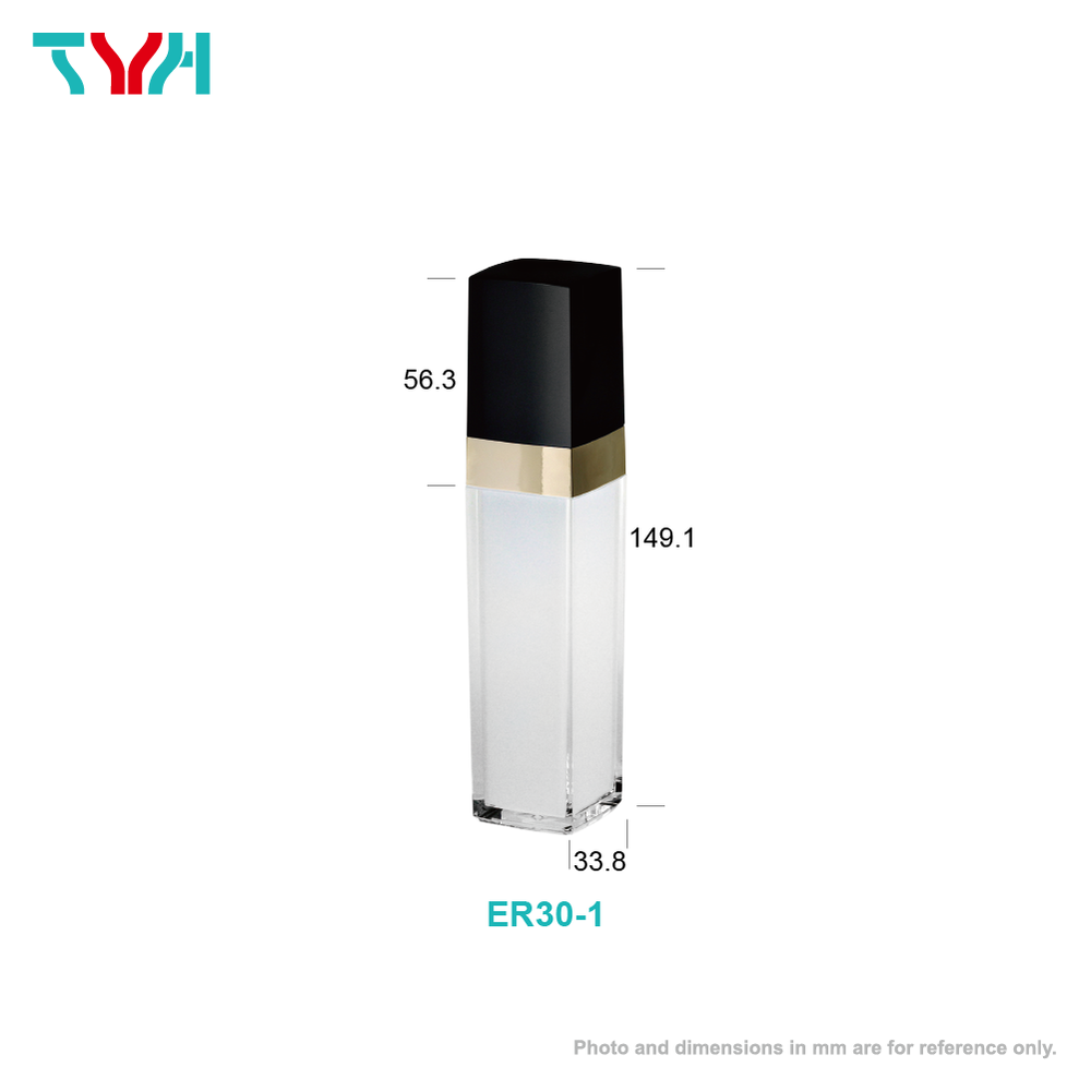 30ml Square Arc Cosmetic Bottle
