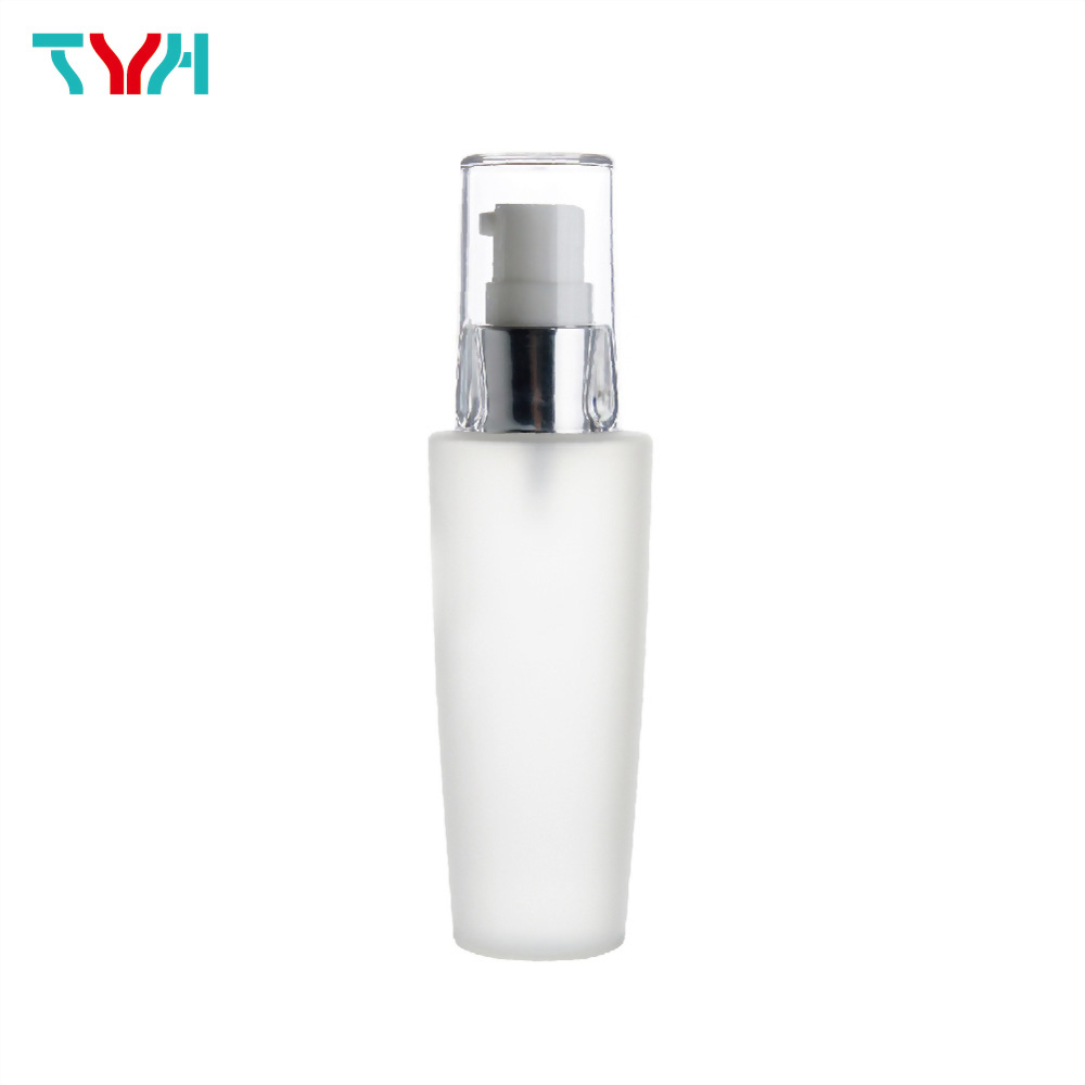 Inverted Round Cone Cosmetic Bottle