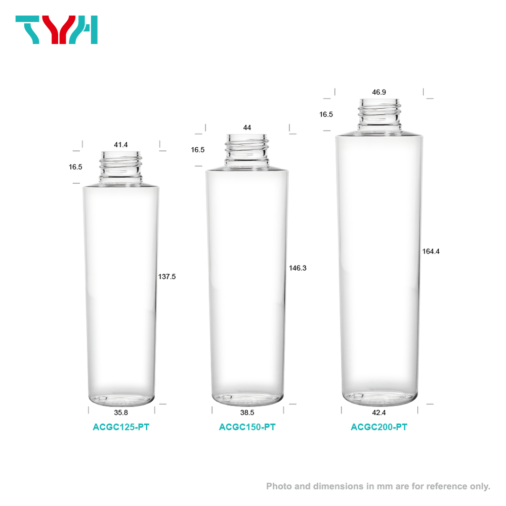 Inverted Round Cone Cosmetic Bottle
