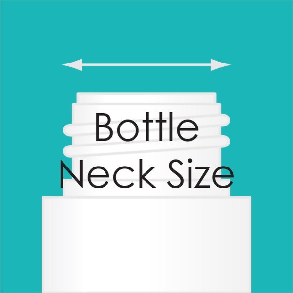 Bottle Neck Size Slection the Bottle Neck Size for your containers
