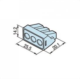 6.0 mm² 插线式连接头 PC863 2