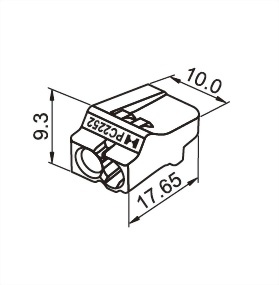 PC2252 push-in wire connectors, Dosenklemmen & compact terminal blocks 2